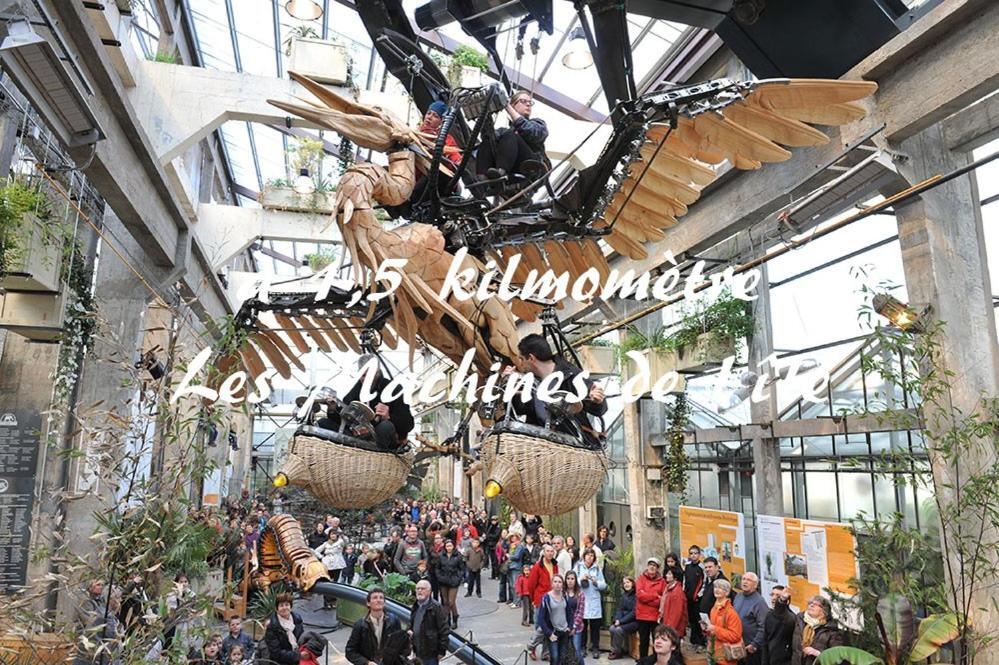 Ferienwohnung Le Nid Des Carmes Nantes Exterior foto