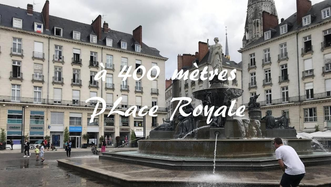 Ferienwohnung Le Nid Des Carmes Nantes Exterior foto